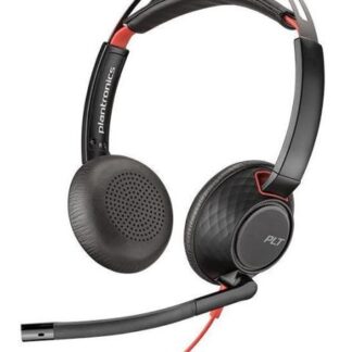 POLY AUDIFONOS BLACKWIRE 5220 USB-A-3.5MM NEGRO