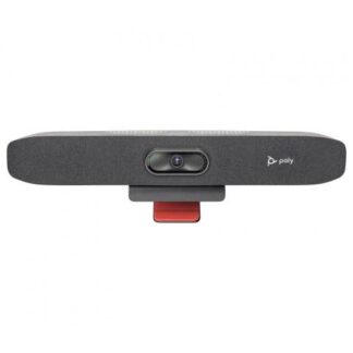 POLY SISTEMA DE VIDEOCONFERENCIA STUDIO R30 CON MICROFONO 4K ULTRA HD 3X USB NEGRO-GRIS