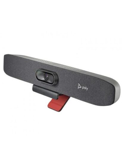 POLY SISTEMA DE VIDEOCONFERENCIA STUDIO R30 CON MICROFONO 4K ULTRA HD 3X USB NEGRO-GRIS - Image 7