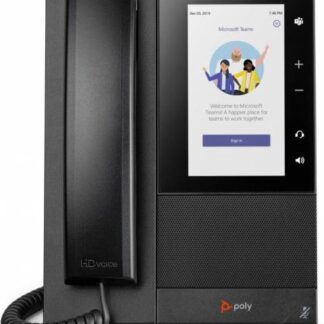 POLY TELEFONO IP CCX 505 5 ALAMBRICO 24 LINEAS ALTAVOZ NEGRO