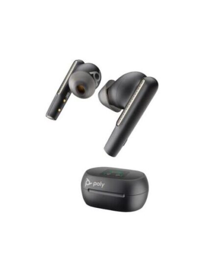 POLY VOYAGER FREE 60+ UC USBA BT700 INCLUYE ESTUCHE DE CARGA CON PANTALLA TACTIL REDUCCION AVANZADA DE RUIDO