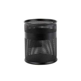PORTA LAPICES NEXTEP NE158 MEDIANO MATERIAL MALLA METALICA 8.5 X 10CM COLOR NEGRO