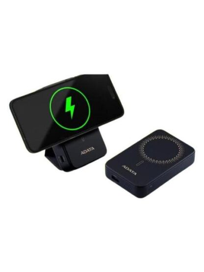 POWERBANK INALAMBRICO ADATA R100 10 000MAH CARGA RAPIDA QC-PD DE 20 W. MAGNETICO. PR10012BK