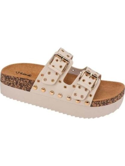 SANDALIA ESTOPEROLES BEIGE/HUESO VI LINE - Image 2