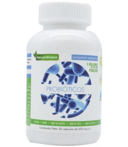 PROBIOTICOS 30 CAP NATURAL WISDOM