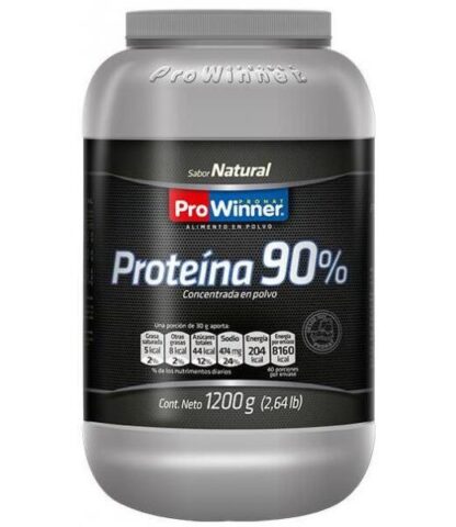 PROTEINA 90% DE SOYA NATURAL 1200 GR. PRONAT