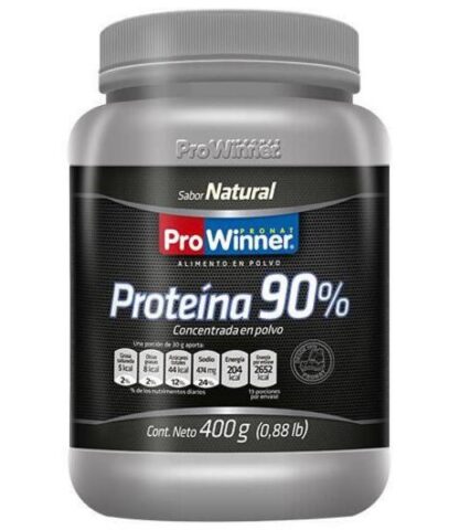 PROTEINA 90% DE SOYA NATURAL 400 GR. PRONAT
