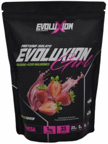 PROTEINA ISOLATE COLAGENO ACIDO HIALURONICO FRESA 1 KG MADNESS