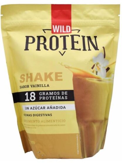 PROTEINA SHAKE VAINILLA 495 G WILD PROTEIN