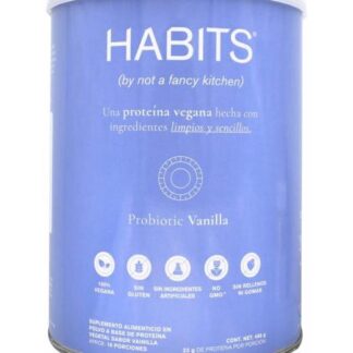 PROTEINA VEGANA VAINILLA 488 G HABITS