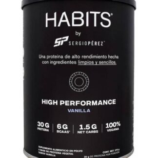 PROTEINA VEGETAL HIGH PERFORMANCE VAINILLA 578 G HABITS