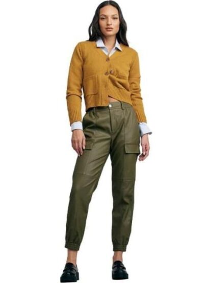 JOGGER CINTURA ALTA VERDE OLIVO HOLLY LAND - Image 2