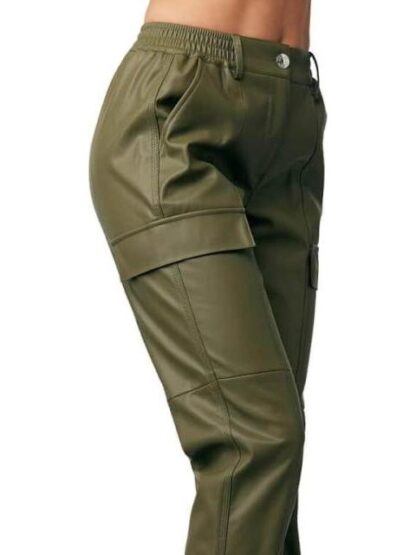 JOGGER CINTURA ALTA VERDE OLIVO HOLLY LAND - Image 5