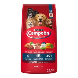PURINA CAMPEON ADULTOS CARNE 25KG