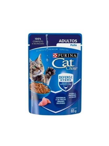PURINA CAT CHOW ADULTOS POLLO SOBRE DE 85 GR