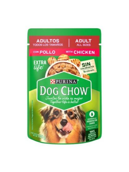 PURINA DOG CHOW SABROSOBRES ADULTOS POLLO 100 GR