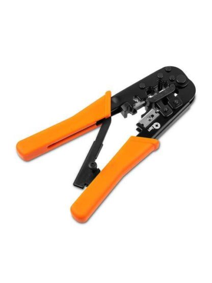 QIAN PINZA PONCHADORA 3 EN 1 PARA CABLE UTP CAT3 CAT5 CAT5E CAT6 CONECTORES RJ11 Y RJ45 PELADO CORTE PRENSADO MOD. QYZ042CT - Image 2