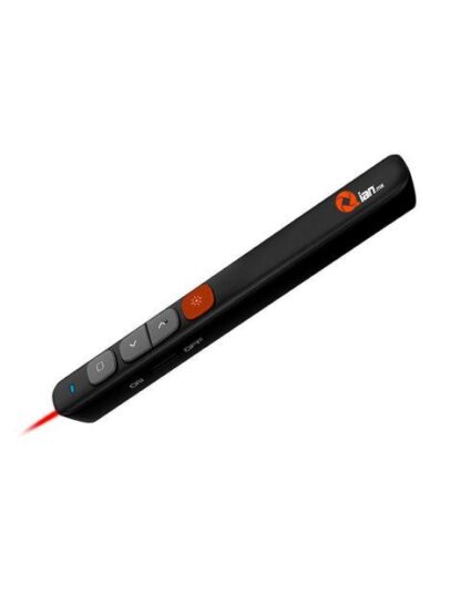 QIAN PRESENTADOR INALAMBRICO CON APUNTADOR LASER RECEPTOR USB 2.4 GHZ DISTANCIA HASTA LUZ 200MT Y 100 MTS PARA CONTROL BATERIAS AAA QLP200 - Image 2