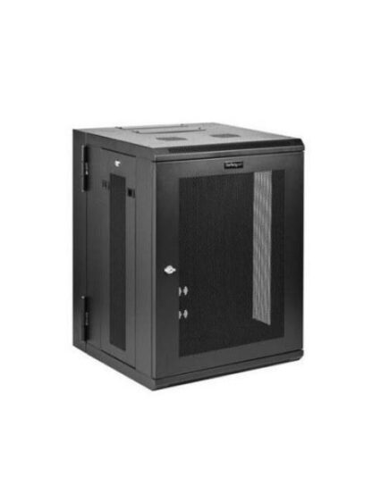 STARTECH  GABINETE ABISAGRADO DE PARED 15U HASTA 90KG NEGRO - Image 2