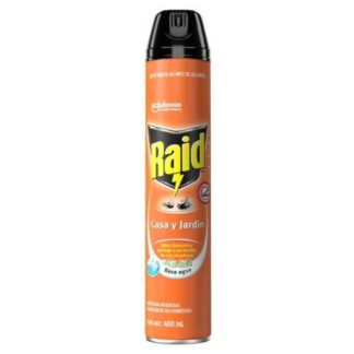 RAID CASA Y JARDIN INSECTICIDA GRANDE 400 ML
