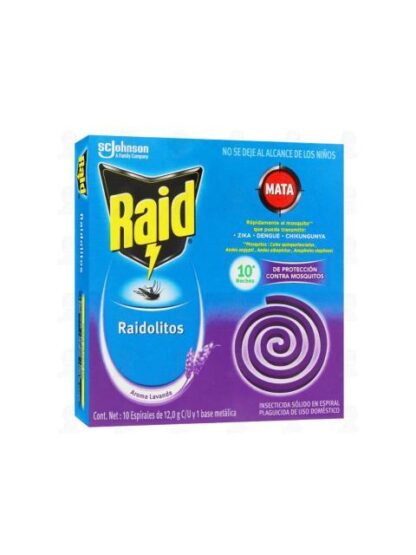 RAIDOLITOS INSECT LAVANDA 10 PZ