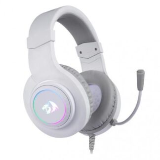 REDRAGON AUDIFONOS GAMER HYLAS RGB ALAMBRICO 2 METROS USB-A BLANCO