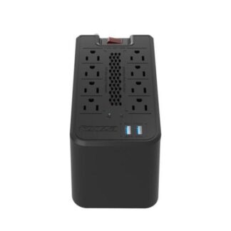 REGULADOR AUTOMATICO DE VOLTAJE FORZA (FVR1221USB) COLOR NEGRO CAPACIDAD DE 1200VA Y 600W