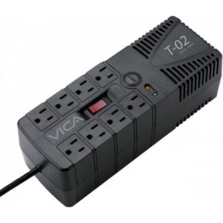 REGULADOR VICA T-02 300J 700W ENTRADA 127V 8 CONTACTOS