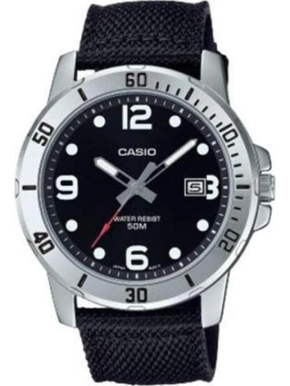 RELOJ ANALOGO NEGRO CASIO