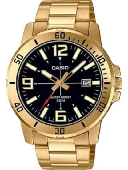 RELOJ ANALOGO ORO CASIO