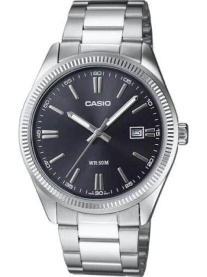 RELOJ ANALOGO PLATA CASIO