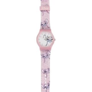 RELOJ ANGEL ROSA STITCH