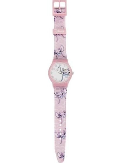 RELOJ ANGEL ROSA STITCH