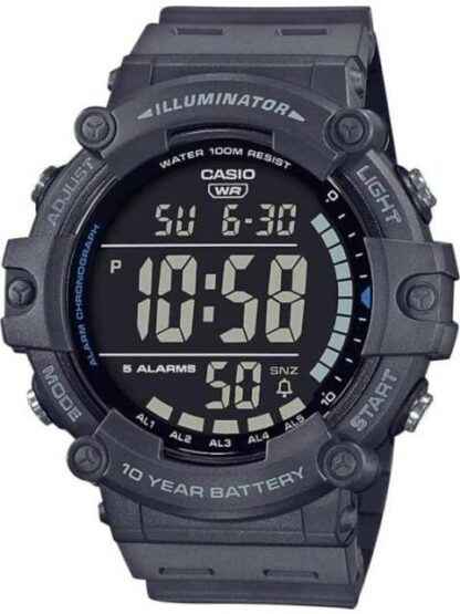 RELOJ DEPORTIVO NEGRO CASIO