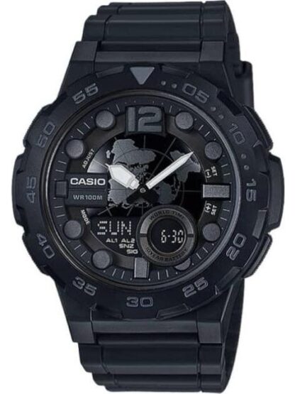 RELOJ DEPORTIVO NEGRO CASIO