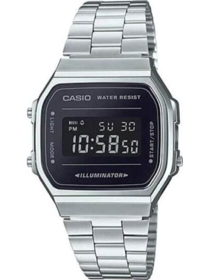 RELOJ DIGITAL PLATA CASIO