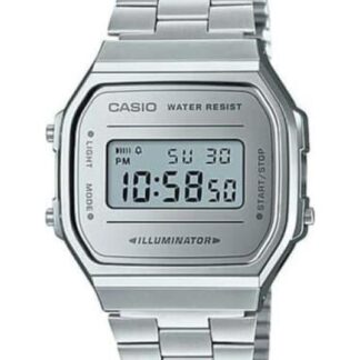 RELOJ DIGITAL PLATA CASIO