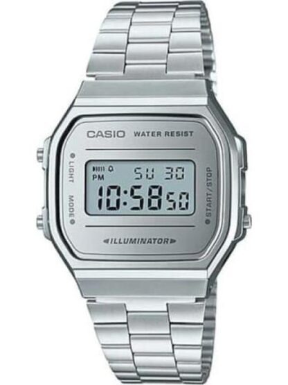 RELOJ DIGITAL PLATA CASIO