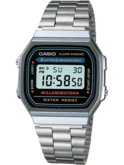 RELOJ DIGITAL PLATA CASIO
