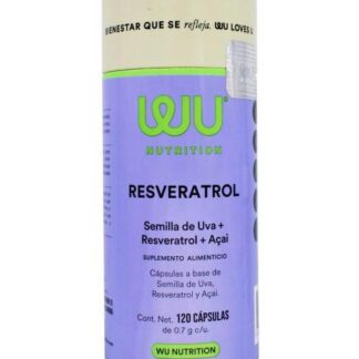 RESVERATROL 120 CAP WU NUTRITION