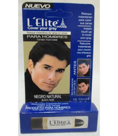 RETOCADOR DE CANAS F MEN 15 OZ NEGRO NATURAL LELITE