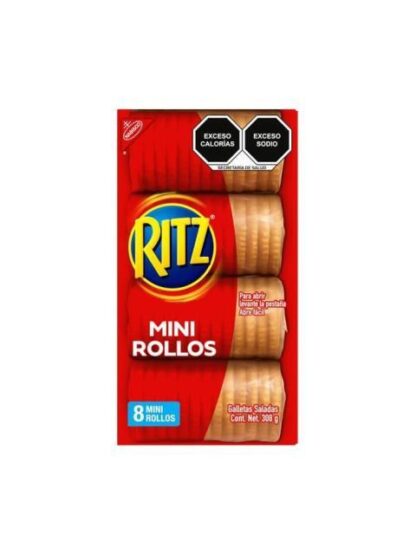 RITZ FRESH STACK 8 MINI ROLLOS DE 308 GR