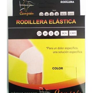 RODILLERA ELASTICA NEGRA GDE CAMPEON
