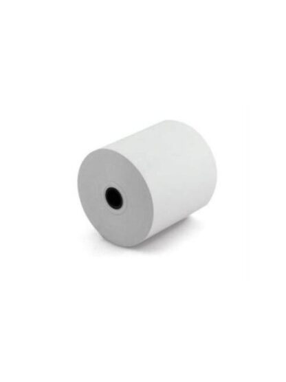 ROLLO DE PAPEL NEXTEP TERMICO NE529 80X70 MM C-5 PIEZAS GRAMAJE 55 Y LARGO 55M +5 IMPRESION COLOR NEGRO