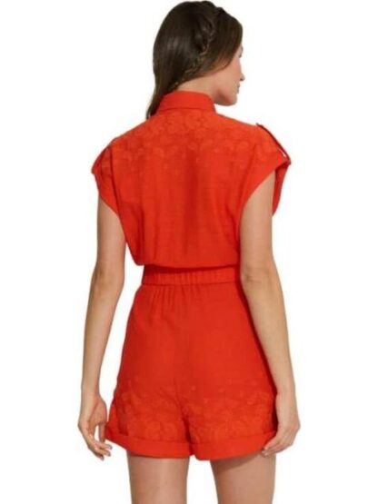 ROMPER CON BORDADO NARANJA HOLLY LAND - Image 3