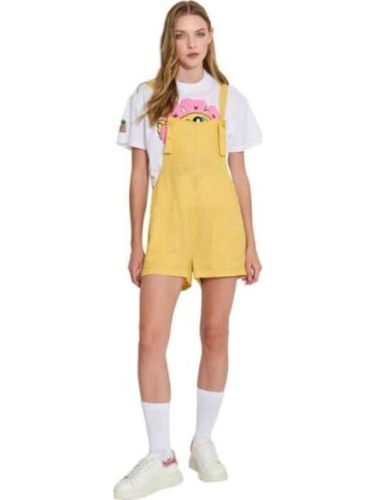 ROMPER DE LINO AMARILLO MOSTAZA HOLLY LAND