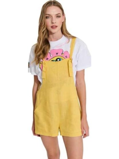 ROMPER DE LINO AMARILLO MOSTAZA HOLLY LAND - Image 3