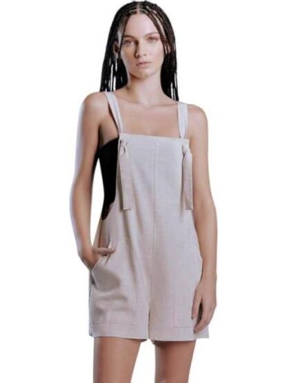 ROMPER DE LINO BEIGE HOLLY LAND