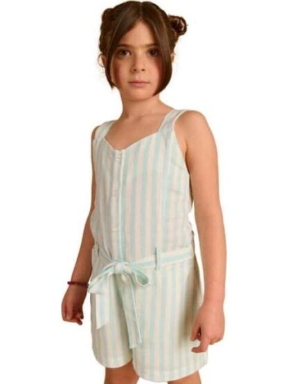 ROMPER DE LINO BLANCO HOLLY LAND KIDS - Image 4