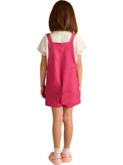 ROMPER DE LINO ROSA HOLLY LAND KIDS - Image 3